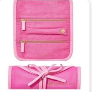 ♦️NWT Kendra Scott Jewelry organize storage roll up with ties travel